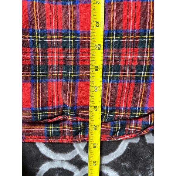Vintage Abercrombie & Fitch Viyella Wool Blend Flannel Turned Vest Scotland Wove - Picture 6 of 7
